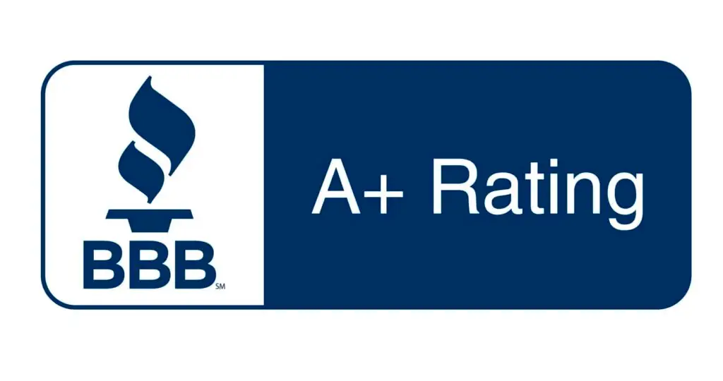 BBB A+ Rating Emblem